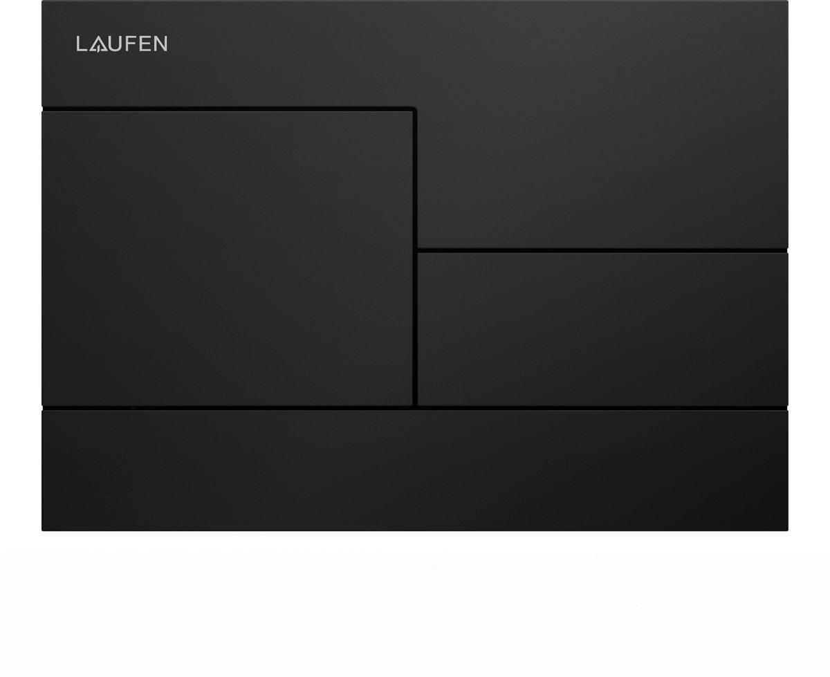 Laufen INEO - Bedieningsplaat, mat zwart H9001187160001