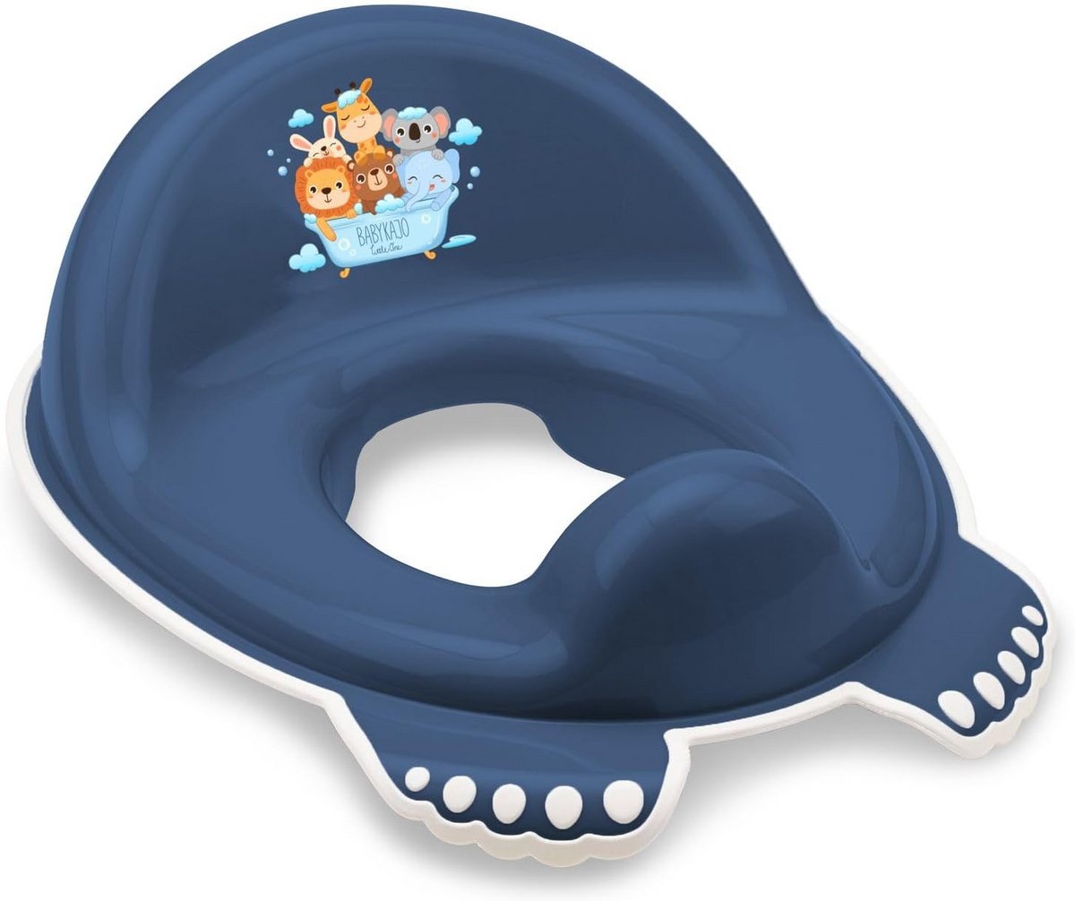 Kinder Toiletbril - Zindelijkheidshulp - Zindelijkheidstraining - TÜV-getest Veiligheid - 39 x 30 cm - Donkerblauw
