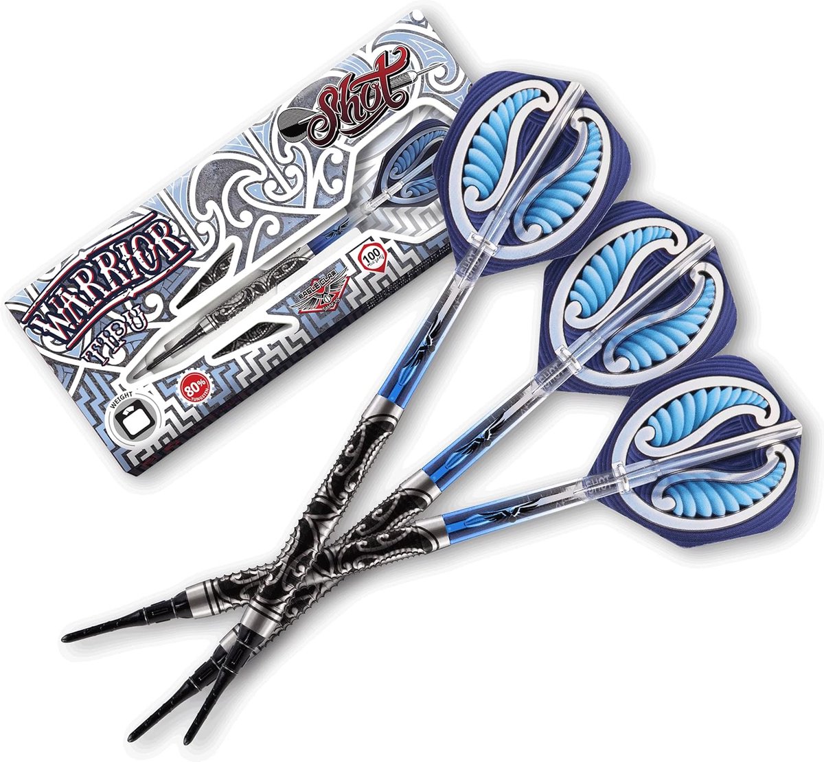 Dartpijlen Set - Tungsten Darts - Precisie Werpen - Voorzijde Gewogen Vaten - 18 Gram - Zwart Zilver