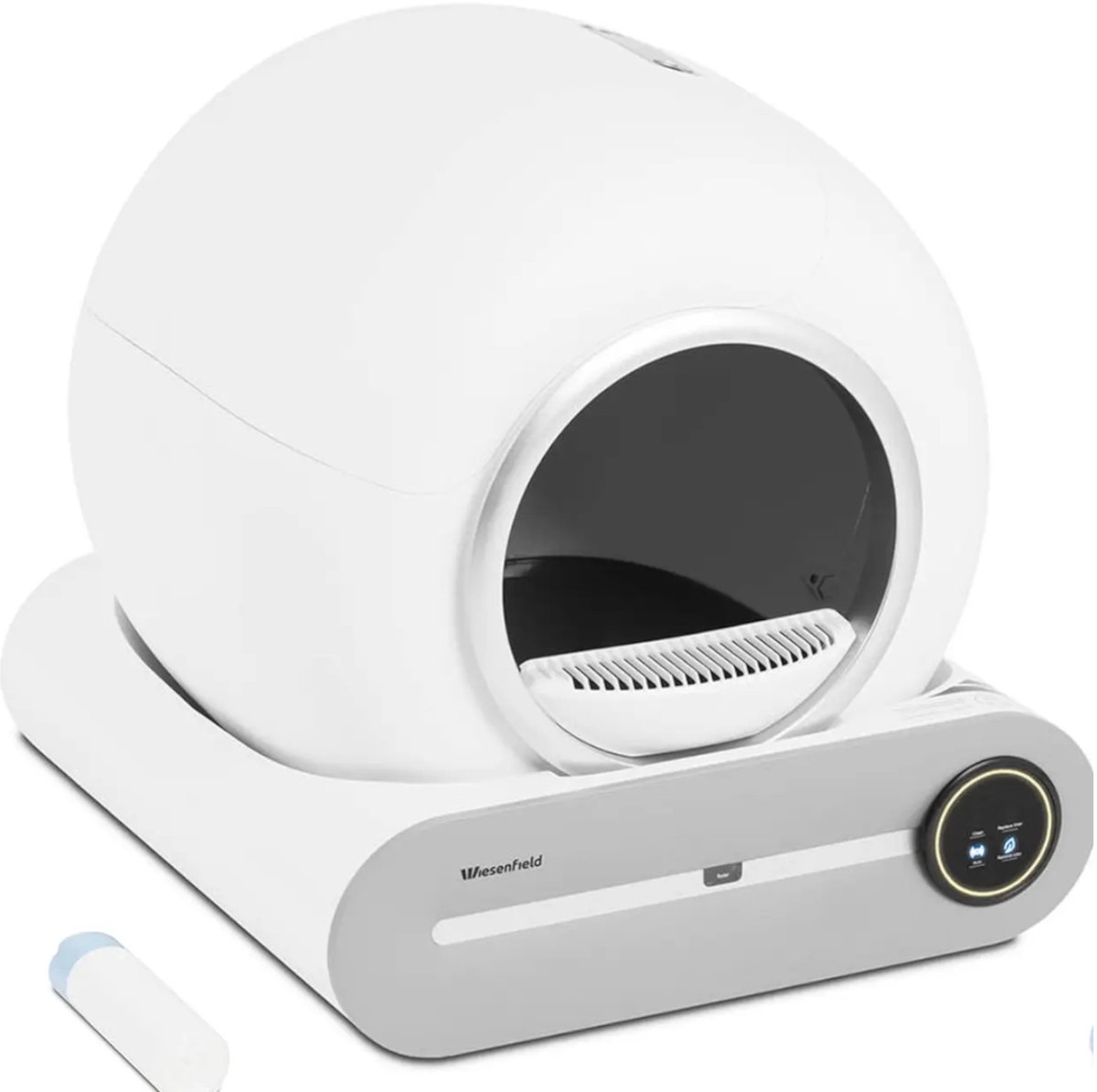 Zelfreinigende kattenbak - App-bediening - Ø 25 cm opening - Plasmasterilisatie - Wiesenfield
