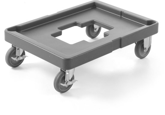 HENDI Trolley voor thermocontainer - robuust ontwerp - 530x710x230 mm van Hendi — afbeelding 5