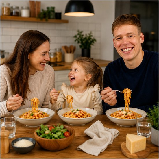 Pasta Maker Attachment voor Bosch MUM4 & MUM5 Staande Mixer 3-delig - Pasta Roller, Spaghetti Cutter & Fettuccine Cutter - 8 Verstelbare Dikte-instellingen - Mixer Accessoires voor Bosch van MMOBIEL — afbeelding 3