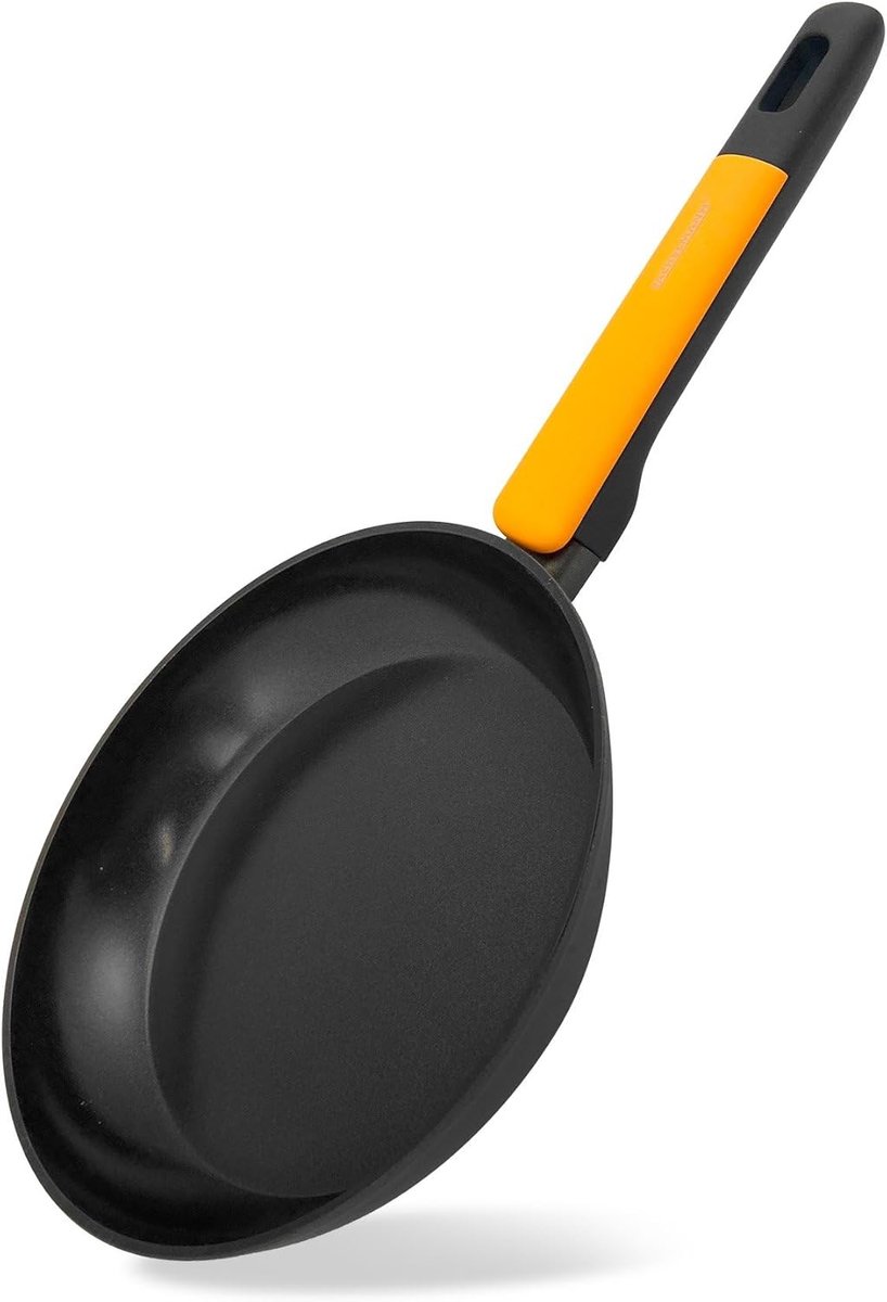 Koekenpan Dagelijks Koken Keramische Coating 20 cm Oranje