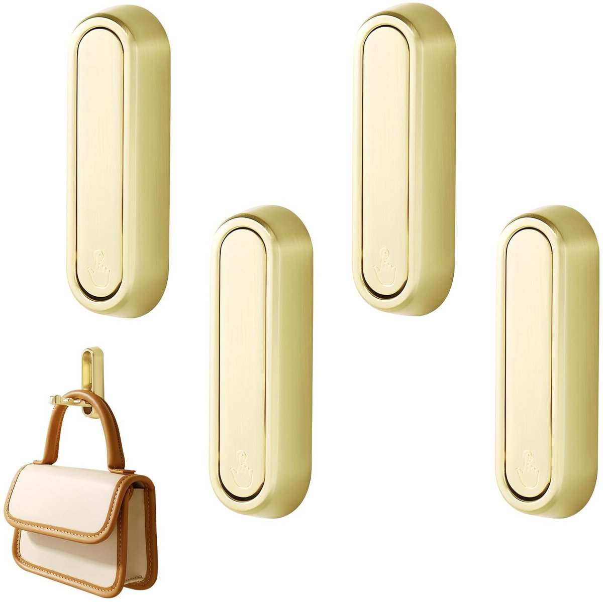 Dailygoods- Wandhaak - Vouwbare Wandhaak - Wandhaken voor Keuken/Badkamer - Wandhaken zond