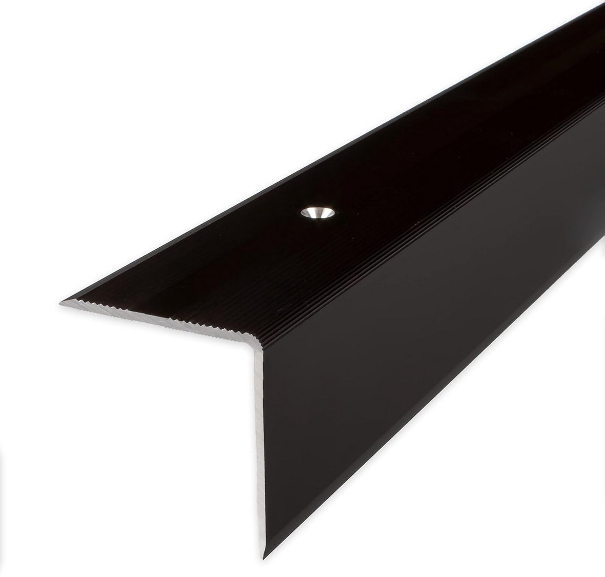 Trapneus Profiel - Trapprofiel Hoekprofiel - Trap Randen Beschermen - Geboord Aluminium - 40 x 42 x 1000 mm