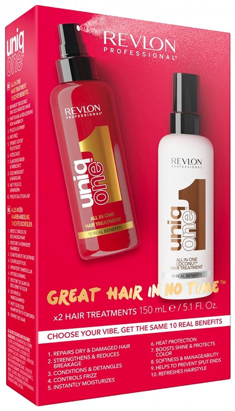 Revlon - Uniq One Hair Treatment Duo Pack - 150ml