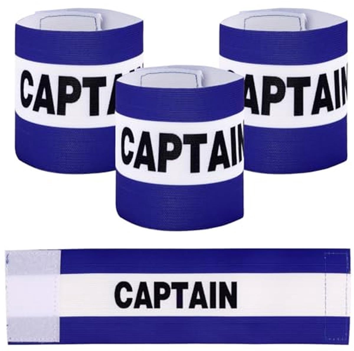 Byshayne - Set van 3 Verstelbare Voetbal Captain Armbanden