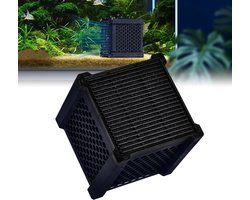 Aquarium Filter Cube met Actieve Koolstof, Waterzuiveraar voor Vijvers en Aquaria, Eco-vriendelijk Systeem voor Dieren