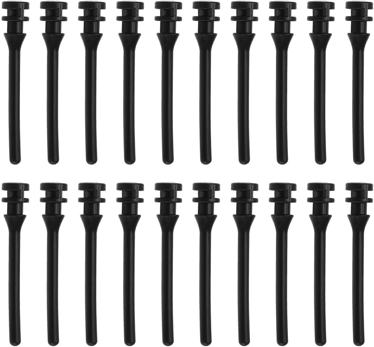 Dailygoods - Koelventilator Schroeven - Rubber - Anti-vibratie - 43mm - Geluidsreducerend - Computer Accessoires - 50 Stuks