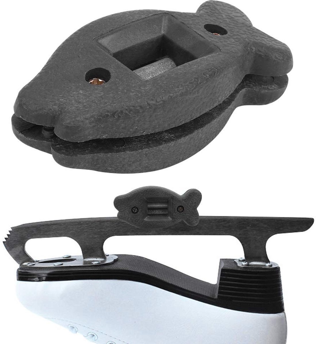 Dailygoods- Schaats Slijper Antislip - Slijpsteen - Slijpgereedschap - Gekwalificeerde Kunststof - Duurzaam - Lichtgewicht - Schaatsmes Slijper