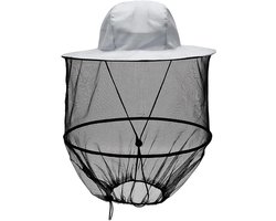 Klamboe Hoed Bug Imker Bee Keepers Hoeden Muggen Sneldrogend met Brede Rand, Zonnebescherming Insect Hoeden met Netting Insect Bug Mosquito Cap Netto voor Buiten, Wandelen, Kamperen, Vissen