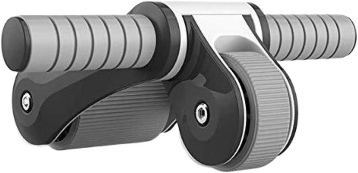 Buikspiertrainer Buikspierwiel Voor Buikspieroefeningen Fitnessapparatuur Opvouwbare Buikspiertraining Fitnesswielen(Black)