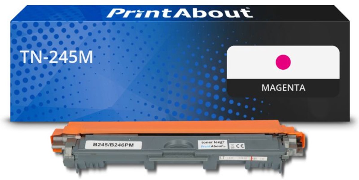 Brother TN-245M toner magenta Huismerk