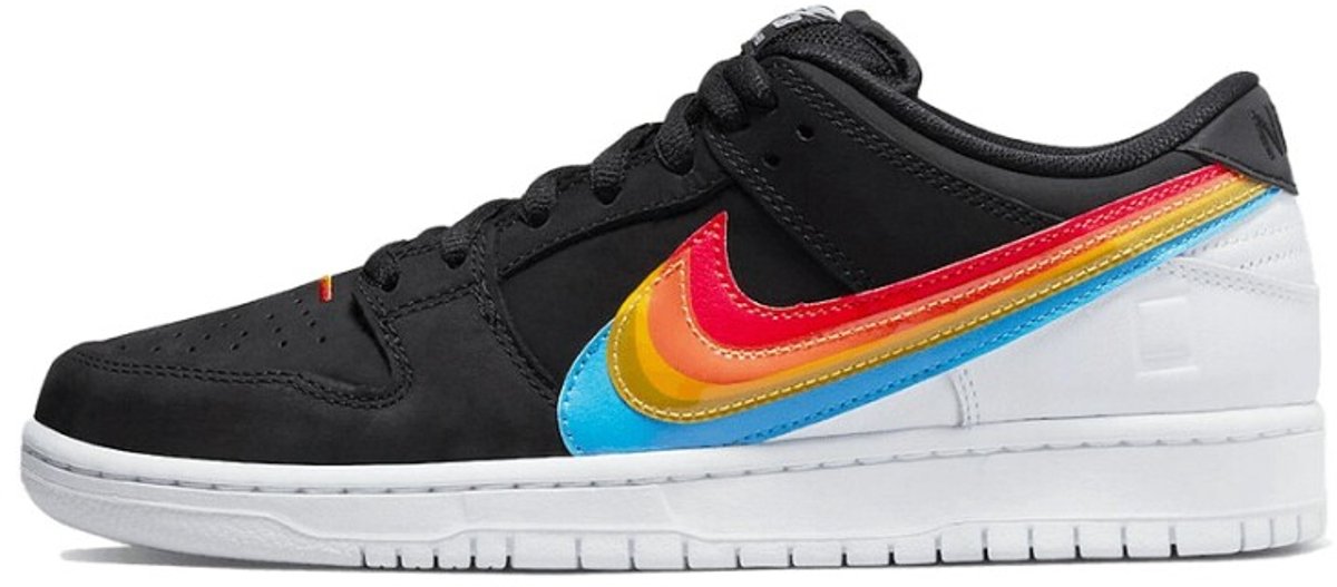 Sneakers Polaroid x Nike SB Dunk Low Zwart