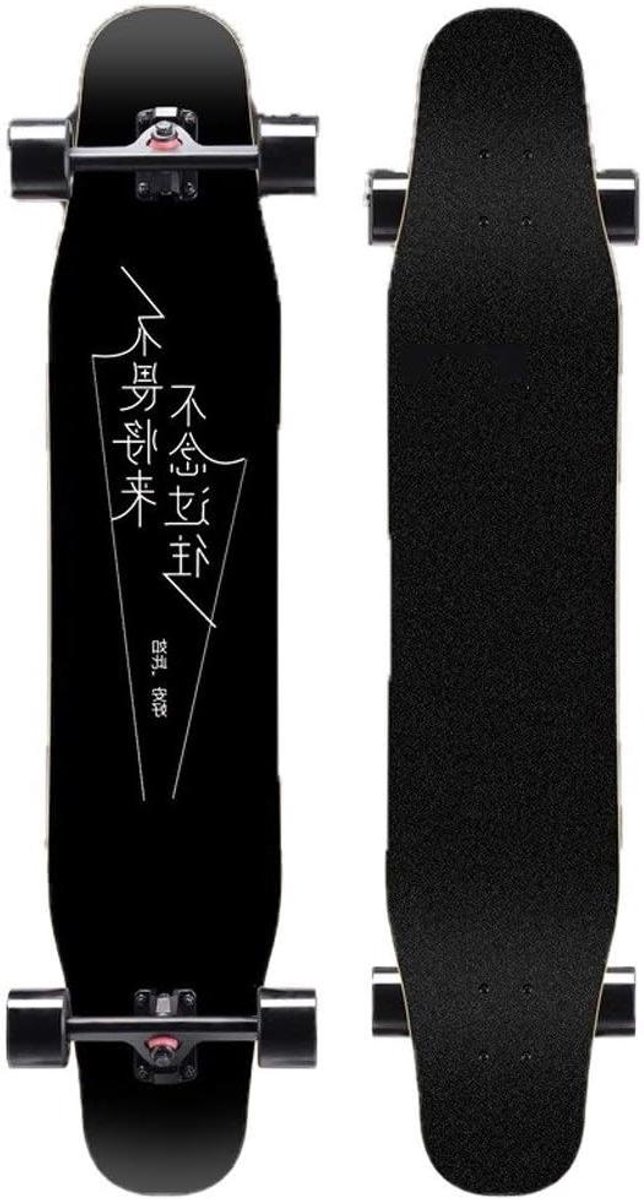 Beginners Longboard Cruiser Skateboard Buiten Sporten Hoge Kwaliteit Esdoorn 120x20cm Flash Wiel