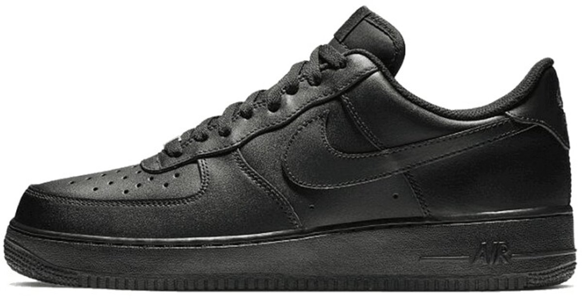 Nike Nike Air FORCE 1 ’07 LE Heren Sneakers Zwart