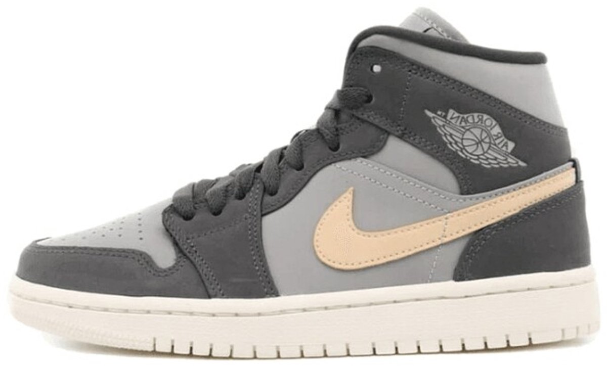 Nike Nike Air Jordan 1 Mid Sneaker Grijs