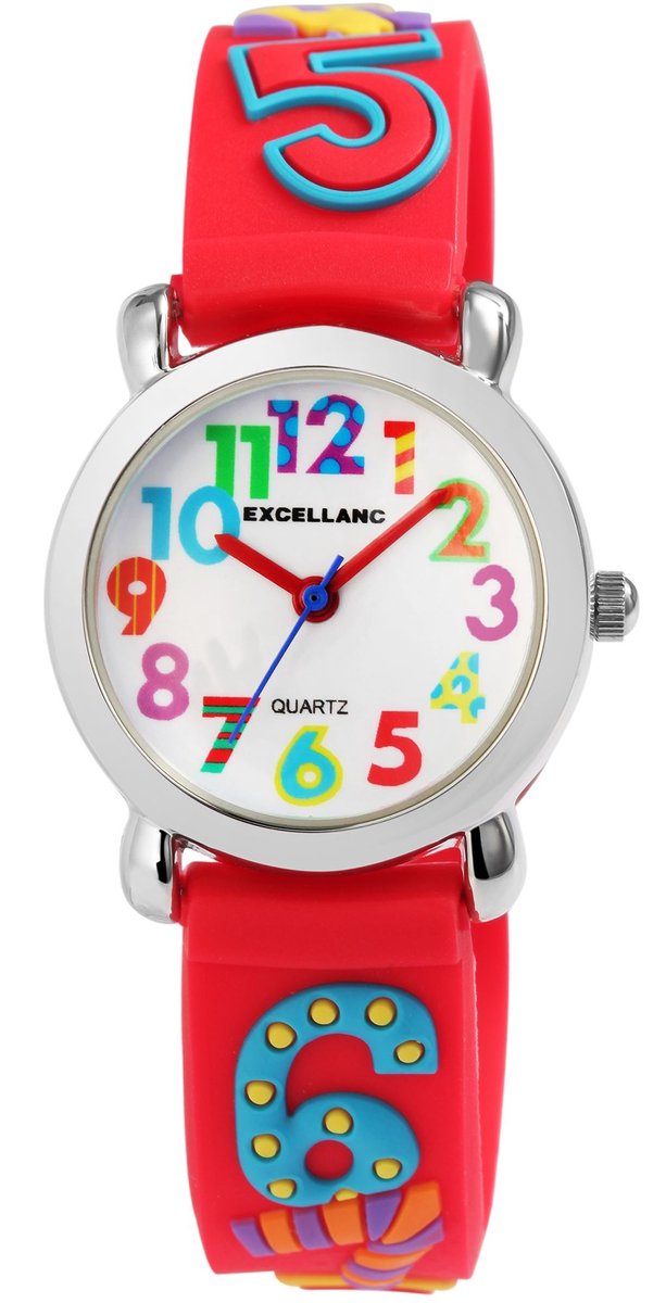 EXCELLANC Excellanc kinderhorloge EX0276 Excellanc kinderhorloge, siliconen band