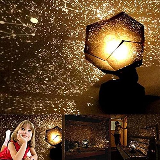Sterrenhemel Projector - Nachtlampje Sfeerlicht - Dromerige Sfeer Creëren - Vallende Sterren Effect - 12 Sterrenbeelden - C — afbeelding 5