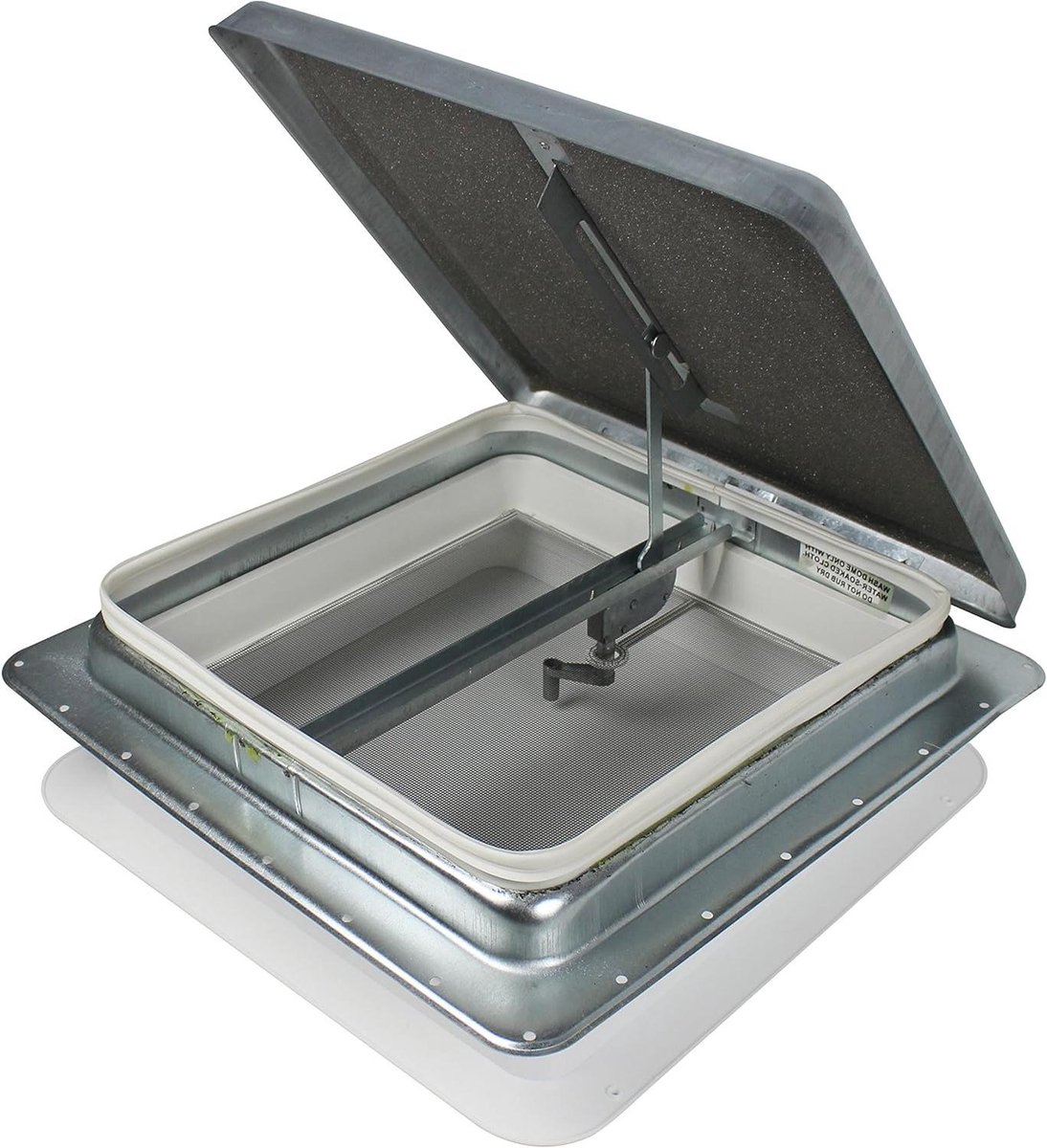 Ventilatie Rooster - Dak Ventilatie - Buiten Lucht - Waterdichte Afdichting - 14 Inch Opening - Koloniaal Wit