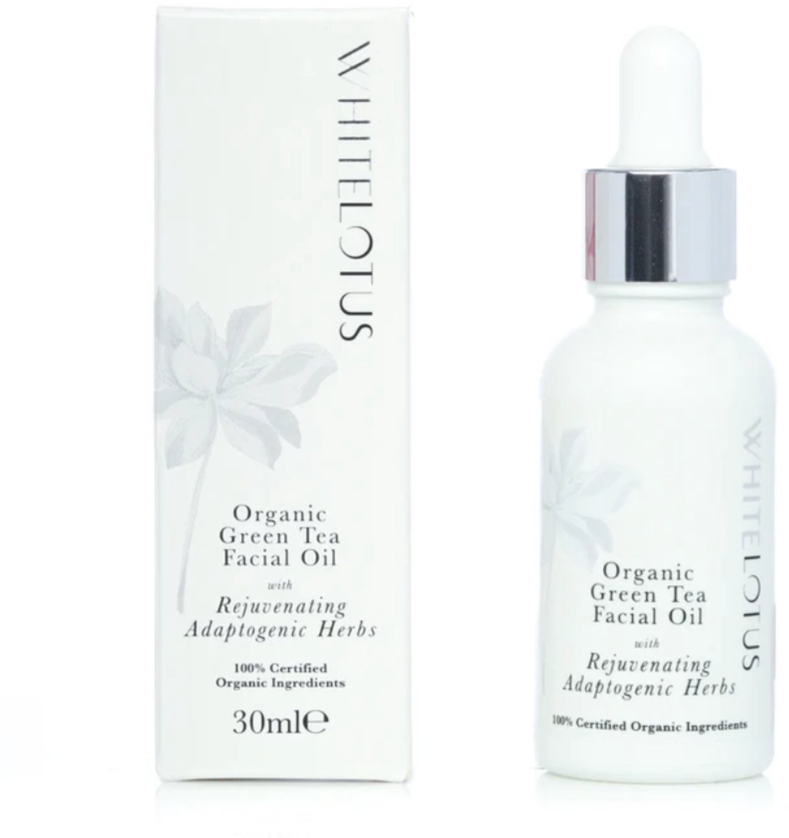 White Lotus Organic Green Tea Face Oil 30ml