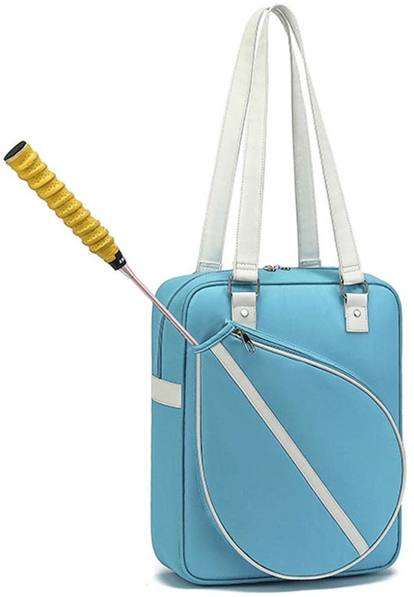 Dailygoods- Tennistas grote capaciteit - Sporttas dames/heren - Rugzak voor tennisracket - Lichtgewicht nylon polyester - Waterdicht - Afmetingen 30x39x11cm