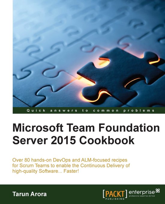 Microsoft Team Foundation Server 2015 Cookbook - cover