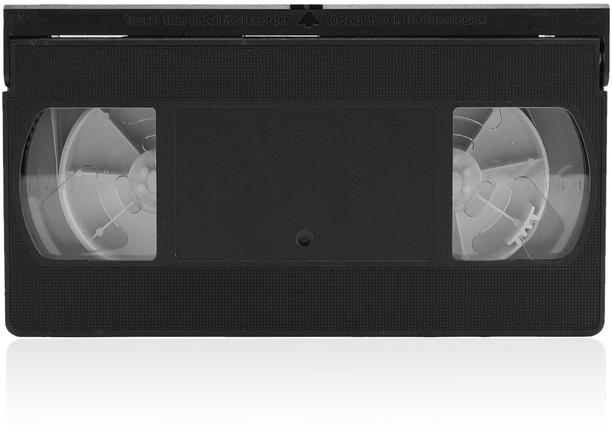 VHS Head Cleaner Tape - Herbruikbare VCR Hoofdreiniger voor Video Spelers