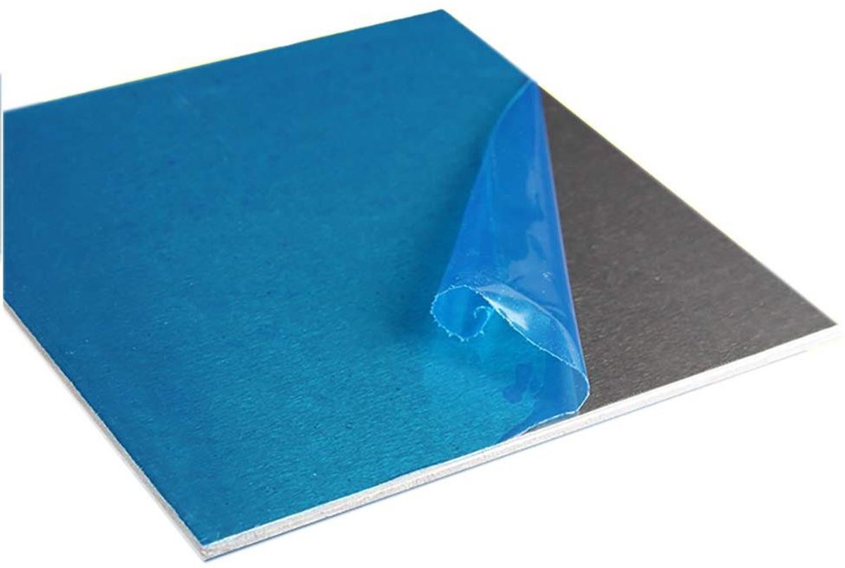 Aluminium Plaat - Metaalplaat Alu - Doe-het-zelf Projecten - Zuiver Aluminium - 200x300 mm - Zilver