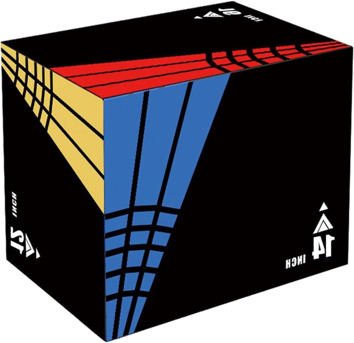 Springbox Trainer - Krachttrainer Bank - Kracht Training - 3-in-1 Verstelbaar - 30x35x40 cm - Stijl F