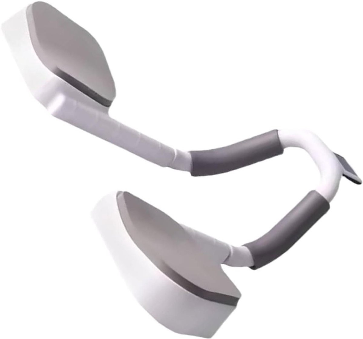 Buikspiertrainer Vrouwen - Core Trainer - Core Versterken - Slimme Tijdcontrole - 620 gram - Wit