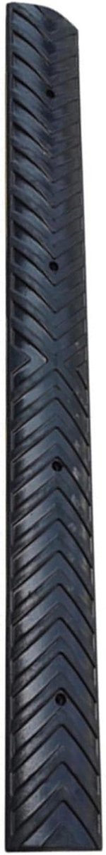 Verkeersdrempel Rubber - Snelheidsreductie - Veilig Verkeer - Hoge Draagkracht - 39.37"x3.93" - Zwart Geel