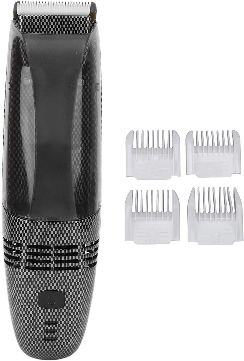 Store_9 - Tondeuse - Krachtige elektrische tondeuse met automatische haarzuiging - Draadloos en USB-oplaadbaar - Voor thuisgebruik - Ideaal voor ee...