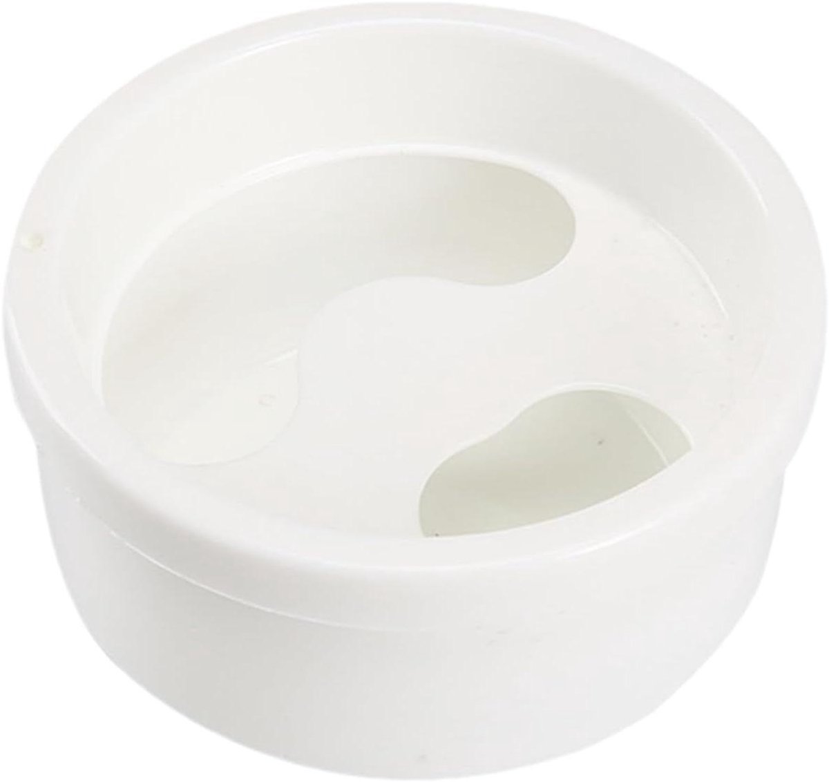 Nagel inweekbak - Voetbad bak - Manicure pedicure - Draagbaar ontwerp - 12.6 x 12.6 x 6.6 cm - Wit