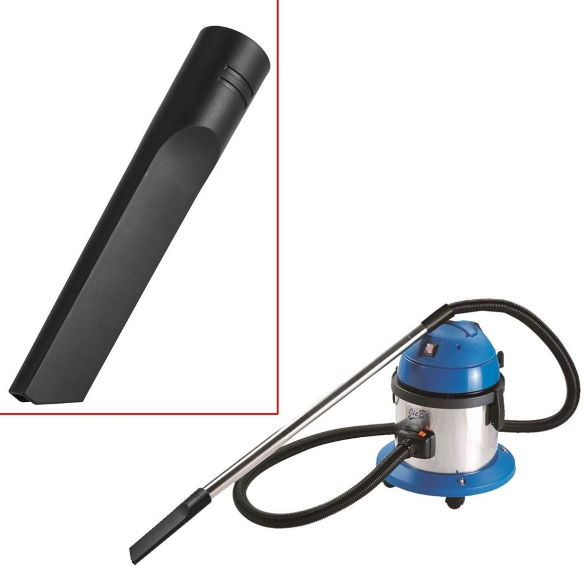 Zerodis 35mm Flat Squeegee Accessoire voor Stofzuiger - Universeel en Duurzaam