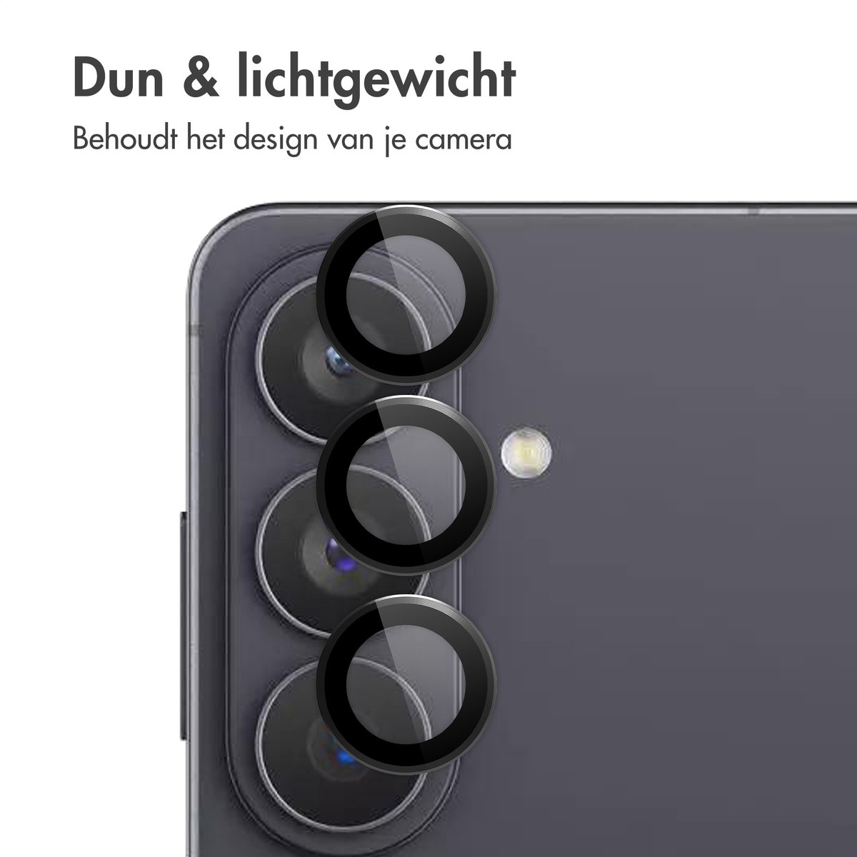 imoshion Camera Lens Protector - Geschikt voor Samsung Galaxy S26 Ultra - 2 Pack - Zwart — cadeau in Cadeau-ideeën - foto 7