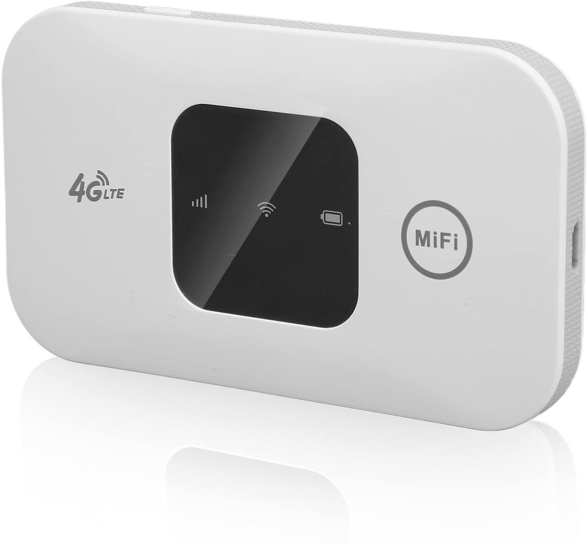 Allecto - Draagbare Mini-Reis Wifi-Router - Mobiele 4G Router - 72 Uur Stand-By - Draadloos voor 10 Gebruikers - Ideaal voor Reizen en Thuiswerken