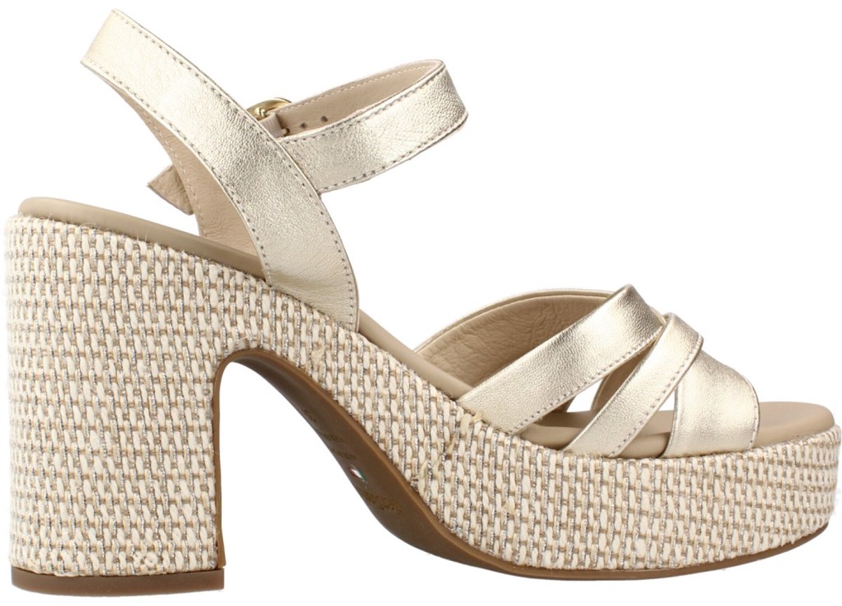 Nero Giardini -Dames – sandalen Goud