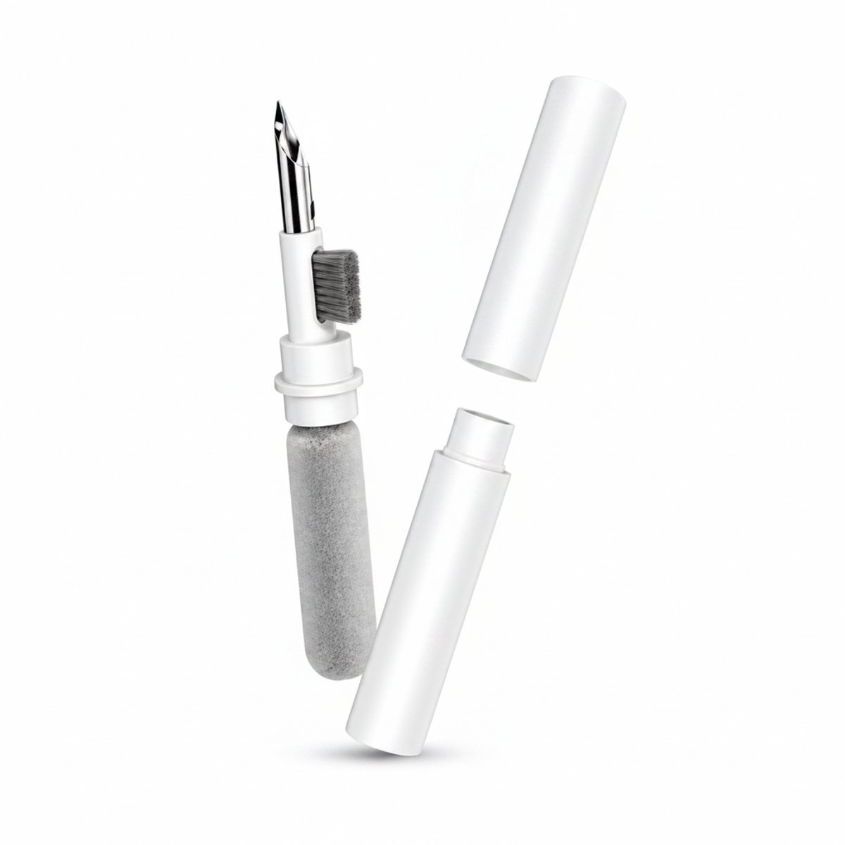 AirPods Cleaner Set – 3-in-1 Oordopjes Reiniger – Cleaning Pen met Borstel & Spons – Voor AirPods, Oortjes & Case – Compact & Precisie Reiniging