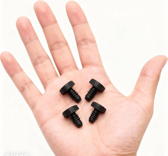 4 Stuks Snooker Cue Butt Beschermers, Lichte Rubber Bumpers, Schokabsorberende Covers voor Snooker Stokken en Accessoires — afbeelding 3