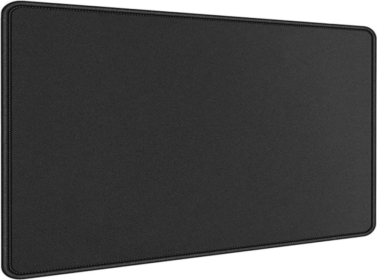 Grote gaming muismat 70x30 cm - Antislip waterdicht met genaaide randen