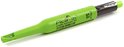 Groene Pica-Dry markeerpen met aan de zijkant een puntenslijper en een zwart handvat.