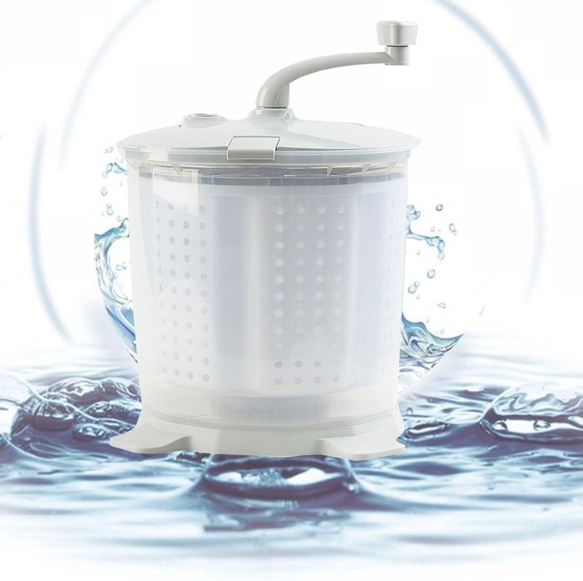 Draagbare Wasmachine Mini Wasmachine Kleine Was Niet-elektrisch Handmatig 40x33cm Wit