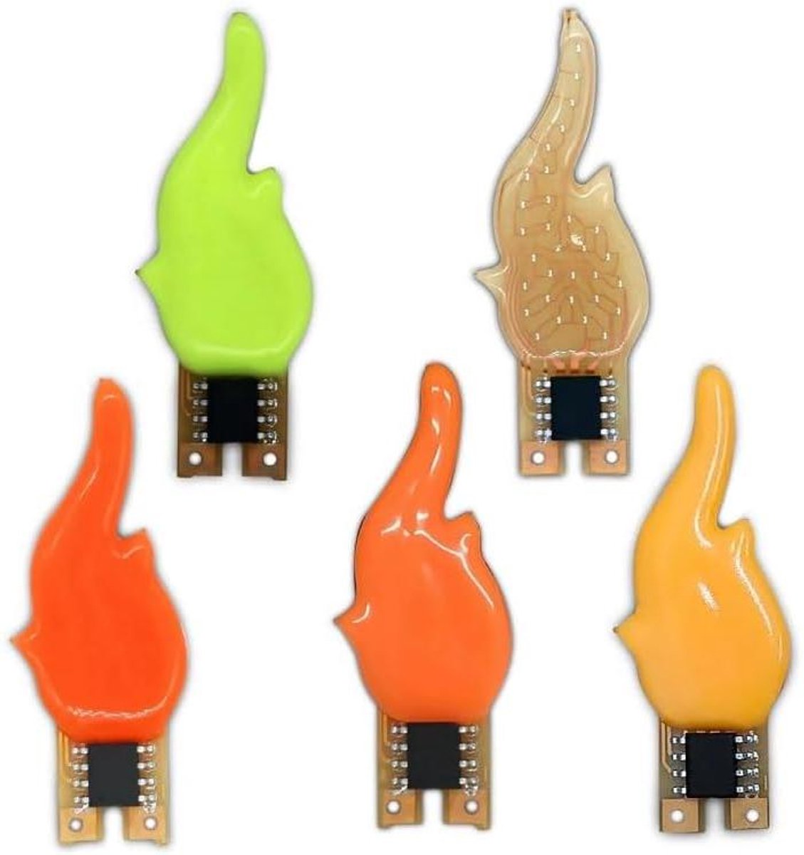 LED Gloeidraad - Kaarslampjes - Decoratie Verlichting - Levenschte Kleurweergave - 10 Stuk