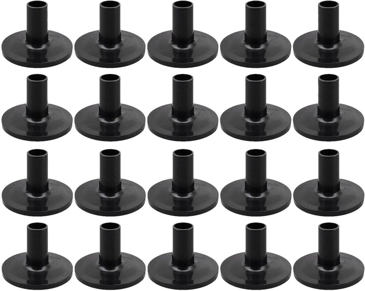 Drumhoezen - Bekkenhouders - Drumonderhoud - ABS Materiaal - 20 stuks - Meerkleurig