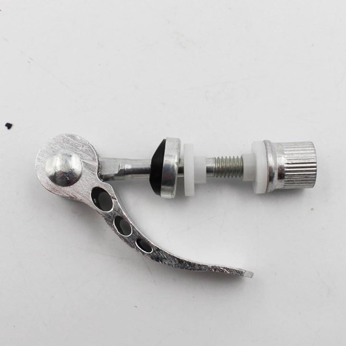 Zadelpenklem - Snelsluiting Zadel - Zithoogte Instellen - Gereedschapsvrij Verstelbaar - 13.2 cm Lengte - Zwart
