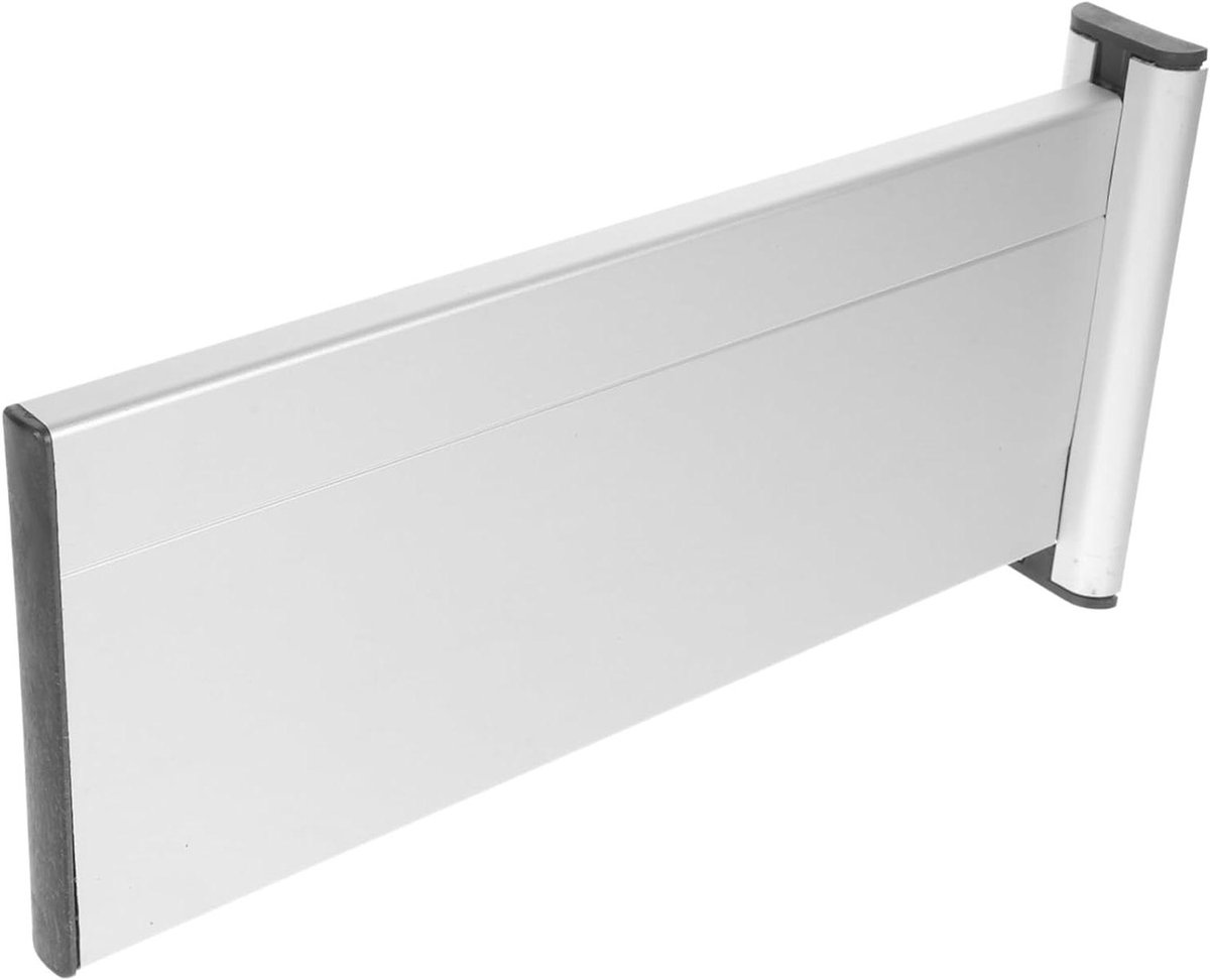 Naambord Deur - Naamplaat Kantoor - Identificatie Ruimte - Aluminium ABS Materiaal - 29.2 x 14.7 cm - Zilver