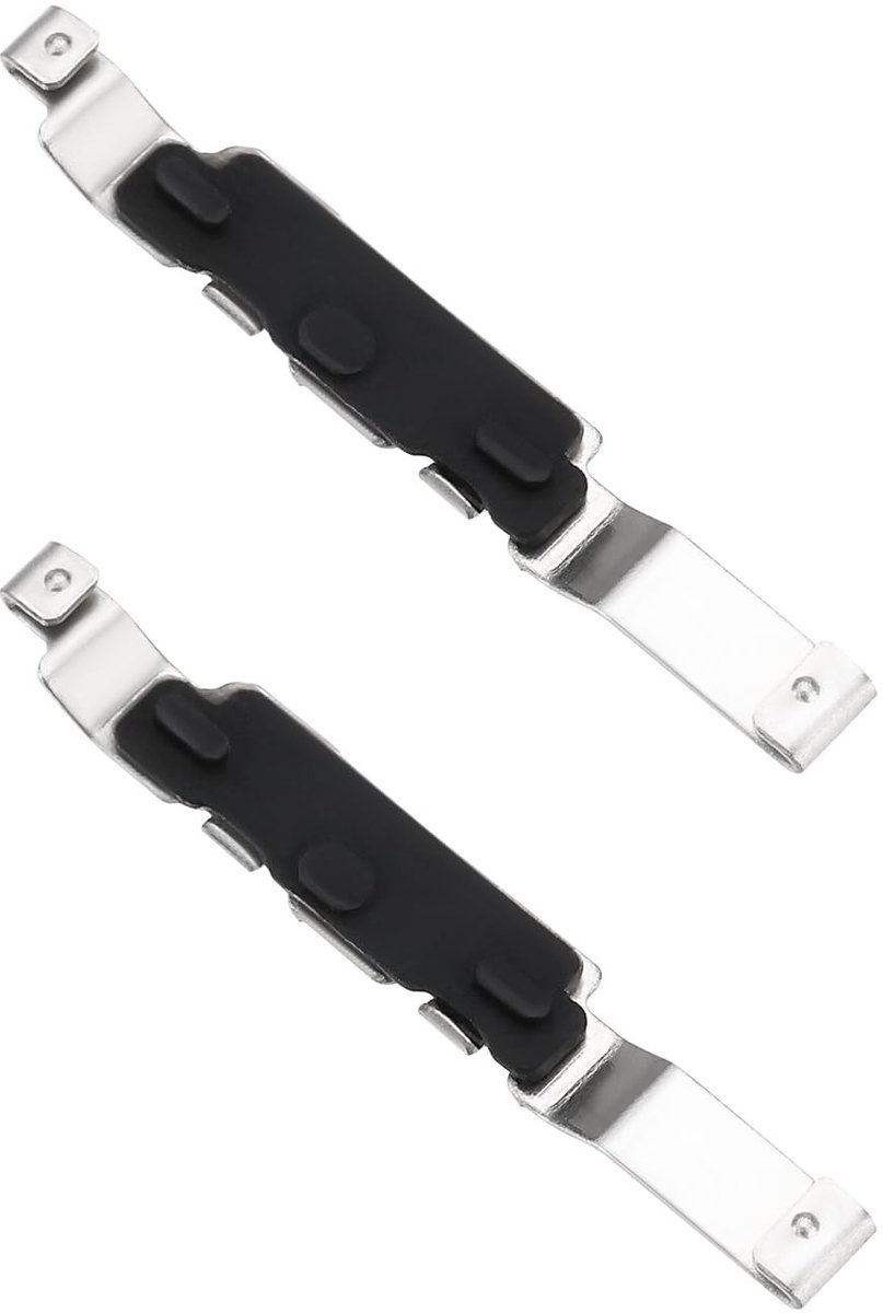 Dailygoods - 2 Stuks Power On/Off Knop Behoud Beugel Clip voor Samsung Galaxy A12/A13
