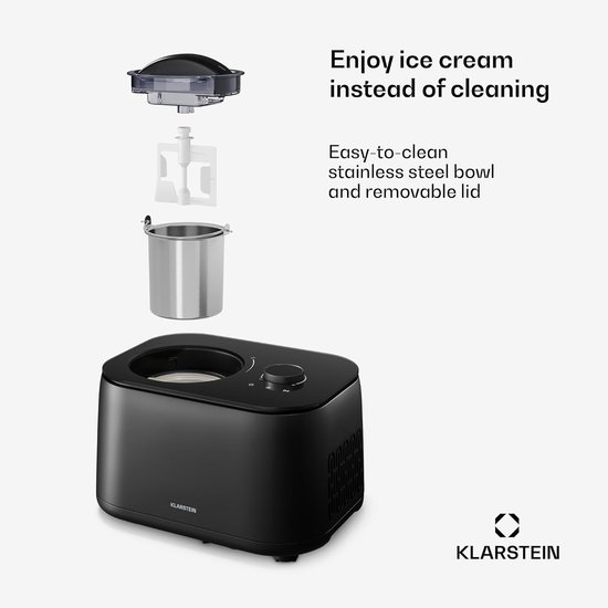 IJsmachine Slushmaker - Yoghurtmaker Apparaat - Zelf IJs Maken - Met Compressor - 1 Liter - Roestvrij Staal — afbeelding 5