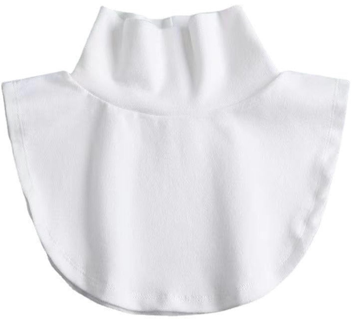 Dailygoods- Nepkraag Afneembaar - 2 Stuks - Zachte Kraag - Katoenen Kraag - Lichtgewicht - Kraagbreedte 20 cm